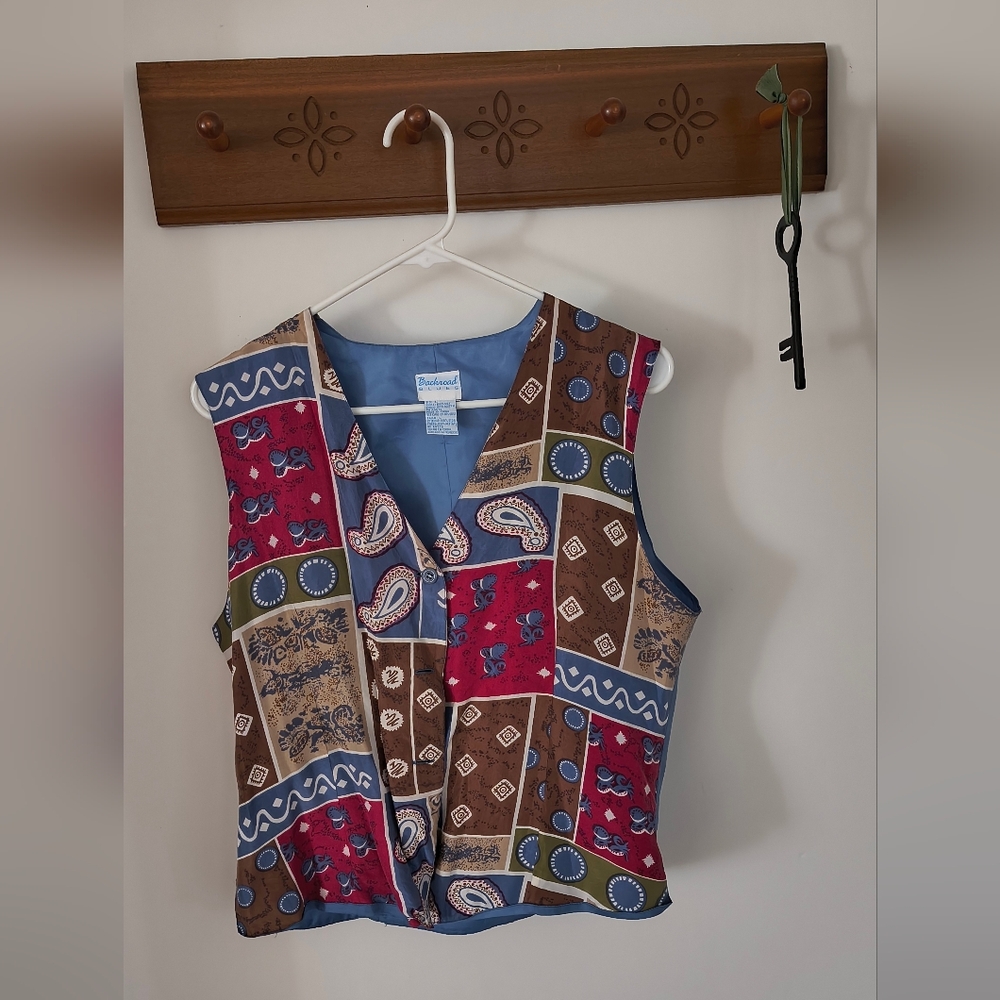 Colorful Patchwork Women's Vest